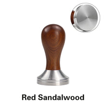 Load image into Gallery viewer, Wood-handle Coffee Tamper Flat Base