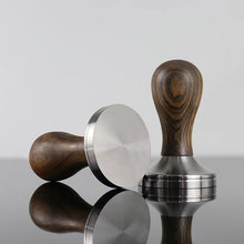 Load image into Gallery viewer, Wood-handle Coffee Tamper Flat Base