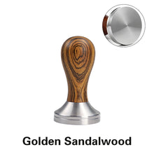 Load image into Gallery viewer, Wood-handle Coffee Tamper Flat Base