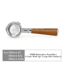 Load image into Gallery viewer, 58mm Bottomless Portafilter For Hibrew