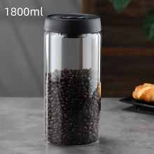 Load image into Gallery viewer, Multi Capacity Manual Vacuum Coffee Bean Storage Sealed Jar