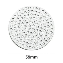 Load image into Gallery viewer, 51/53/58mm Reusable Stainless Steel Coffee Filter Mesh