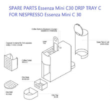 Load image into Gallery viewer, Nespresso Essenza Mini C30 Capsule Drip Tray Replacement Part