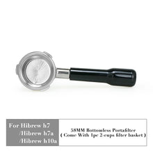 Load image into Gallery viewer, 58mm Bottomless Portafilter For Hibrew