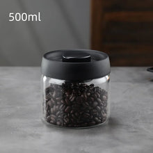 Load image into Gallery viewer, Multi Capacity Manual Vacuum Coffee Bean Storage Sealed Jar