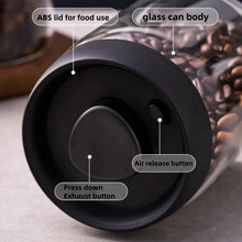 Load image into Gallery viewer, Multi Capacity Manual Vacuum Coffee Bean Storage Sealed Jar