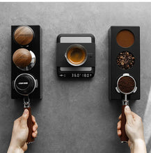 Load image into Gallery viewer, 51-58mm BLACK Coffee Tamper Station
