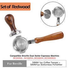 Load image into Gallery viewer, 58mm Bottomless Portafilter for Breville