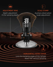 Load image into Gallery viewer, 58MM Espresso Tamper with Constant Coffee Leveler