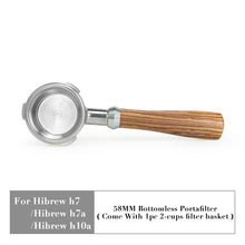 Load image into Gallery viewer, 58mm Bottomless Portafilter For Hibrew