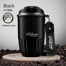Load image into Gallery viewer, Lichong 410ml Ceramic Liner Thermos Coffee Cup