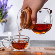 Load image into Gallery viewer, Glass Coffee Dripper Pot
