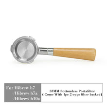 Load image into Gallery viewer, 58mm Bottomless Portafilter For Hibrew
