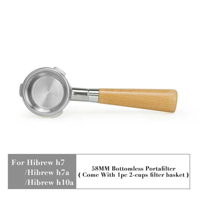 58mm Bottomless Portafilter For Hibrew