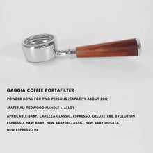 Load image into Gallery viewer, 58mm Coffee Bottomless Portafilter For GAGGIA
