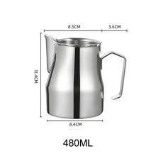 Load image into Gallery viewer, Coffee Milk Frothing Pitcher
