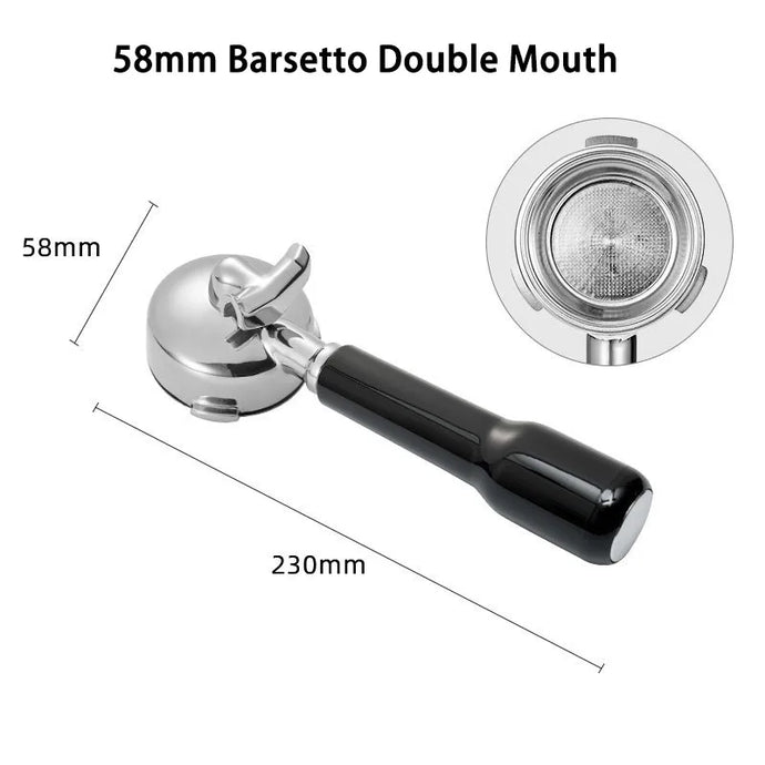 58mm 3ear double spout portafilter