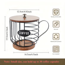 Load image into Gallery viewer, Mug Shape Coffee Pod Organizer
