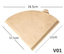 Load image into Gallery viewer, V-shaped Coffee Filter Paper
