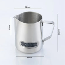 Load image into Gallery viewer, Temperature gauged steaming jug
