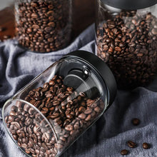 Load image into Gallery viewer, Multi Capacity Manual Vacuum Coffee Bean Storage Sealed Jar
