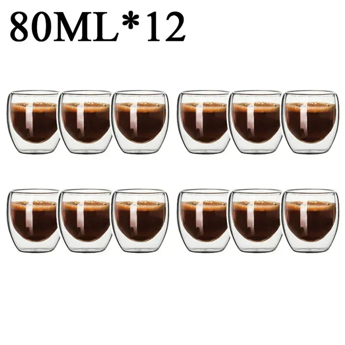 Double Wall Glass Mug