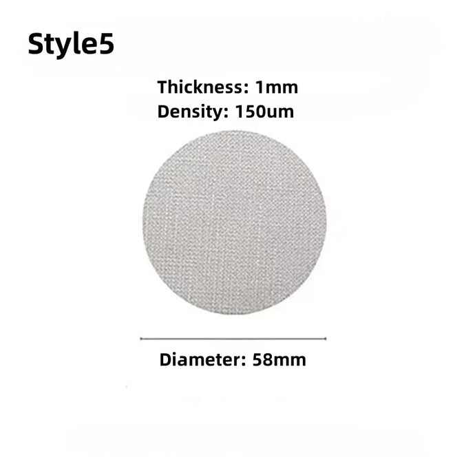 51/53/58mm Stainless steel Reusable Coffee Filter Screen