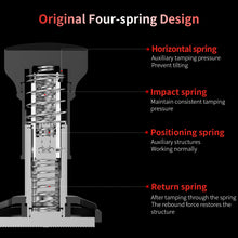 Load image into Gallery viewer, 51/53/58mm Constant Pressure Impact Tamper 4-Spring Loaded by MHW-3BOMBER
