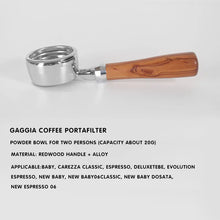 Load image into Gallery viewer, 58mm Coffee Bottomless Portafilter For GAGGIA
