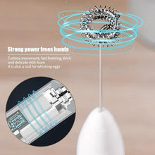 Load image into Gallery viewer, Milk Frother 2-in-1 USB Rechargeable

