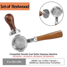 Load image into Gallery viewer, 58mm Bottomless Portafilter for Breville
