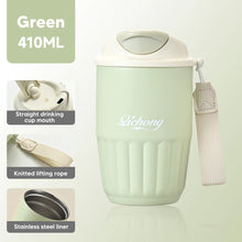 Load image into Gallery viewer, Lichong 410ml Ceramic Liner Thermos Coffee Cup
