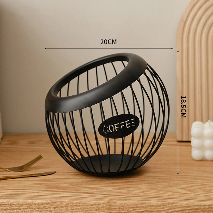 Coffee pod busket