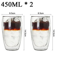 Load image into Gallery viewer, Double Wall Glass Mug
