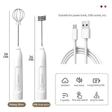 Load image into Gallery viewer, Milk Frother 2-in-1 USB Rechargeable
