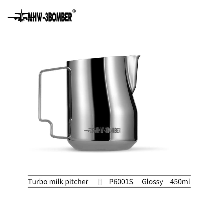 MHW-3BOMBER 350ml 450ml Turbo Milk Frothing Pitcher