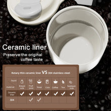 Load image into Gallery viewer, Lichong 410ml Ceramic Liner Thermos Coffee Cup
