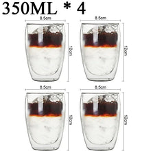 Load image into Gallery viewer, Double Wall Glass Mug
