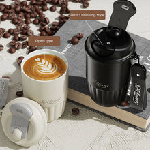 Load image into Gallery viewer, Lichong 410ml Ceramic Liner Thermos Coffee Cup
