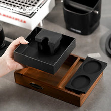 Load image into Gallery viewer, Anti-slip Base Knock Box Fit 51-58mm Portafilters Tamping Station
