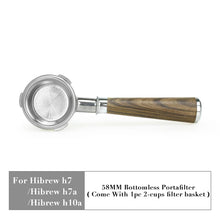 Load image into Gallery viewer, 58mm Bottomless Portafilter For Hibrew
