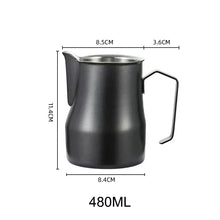Load image into Gallery viewer, Coffee Milk Frothing Pitcher
