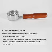 Load image into Gallery viewer, 58mm Coffee Bottomless Portafilter For GAGGIA
