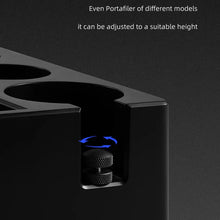 Load image into Gallery viewer, 51-58mm portafilter multi-function ABS Knock Box Fit tamping Station
